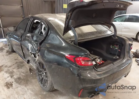 2021 BMW M5 z USA, uszkodzony, nr VIN WBS83CH07MCF93405